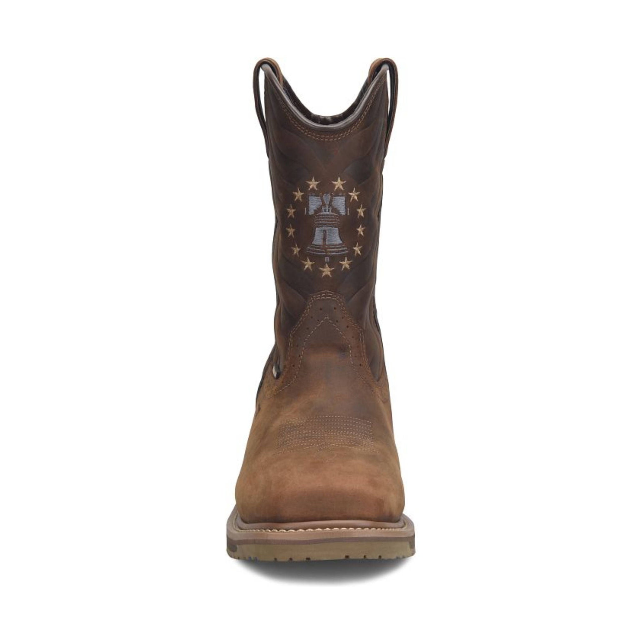 Carolina Men's Pipeline Waterproof 10 Inch Composite Toe Wellington Work Boots - Brown by Lenny's Shoe & Apparel