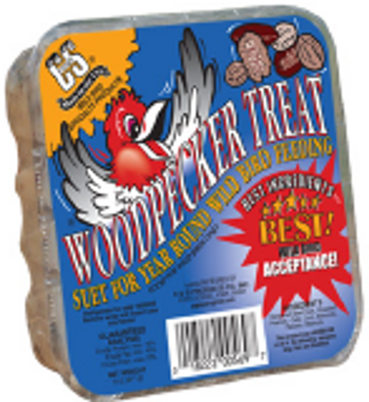 Bird Accessories - C&S Suet Woodpecker by Homeportonline