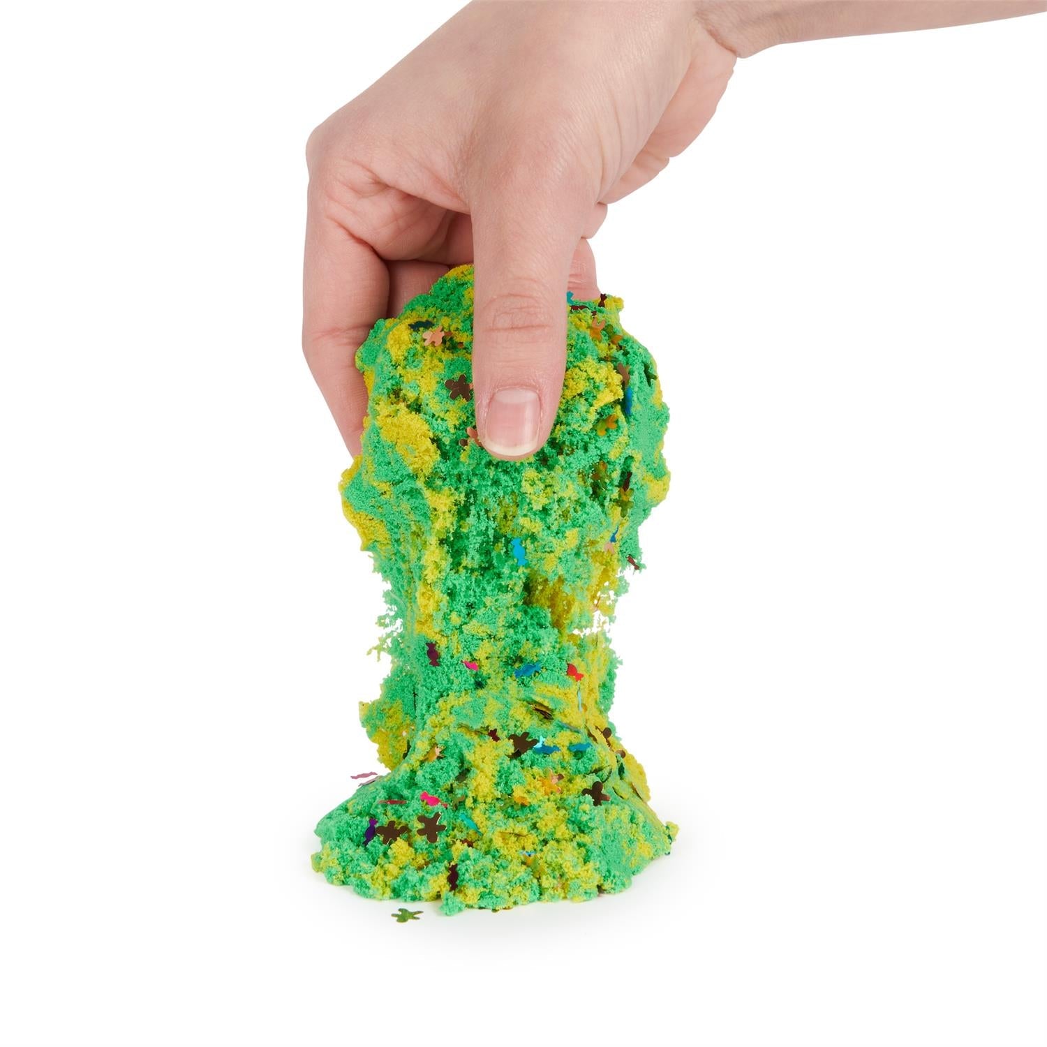 Kinetic Sand Flowfetti Play Sand With Glitter Mix-Ins 4oz by Homeportonline