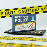 Grammar Police Card Game