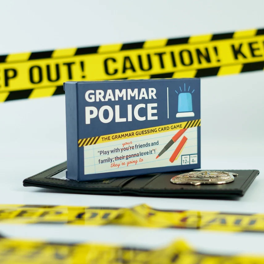 Grammar Police Card Game
