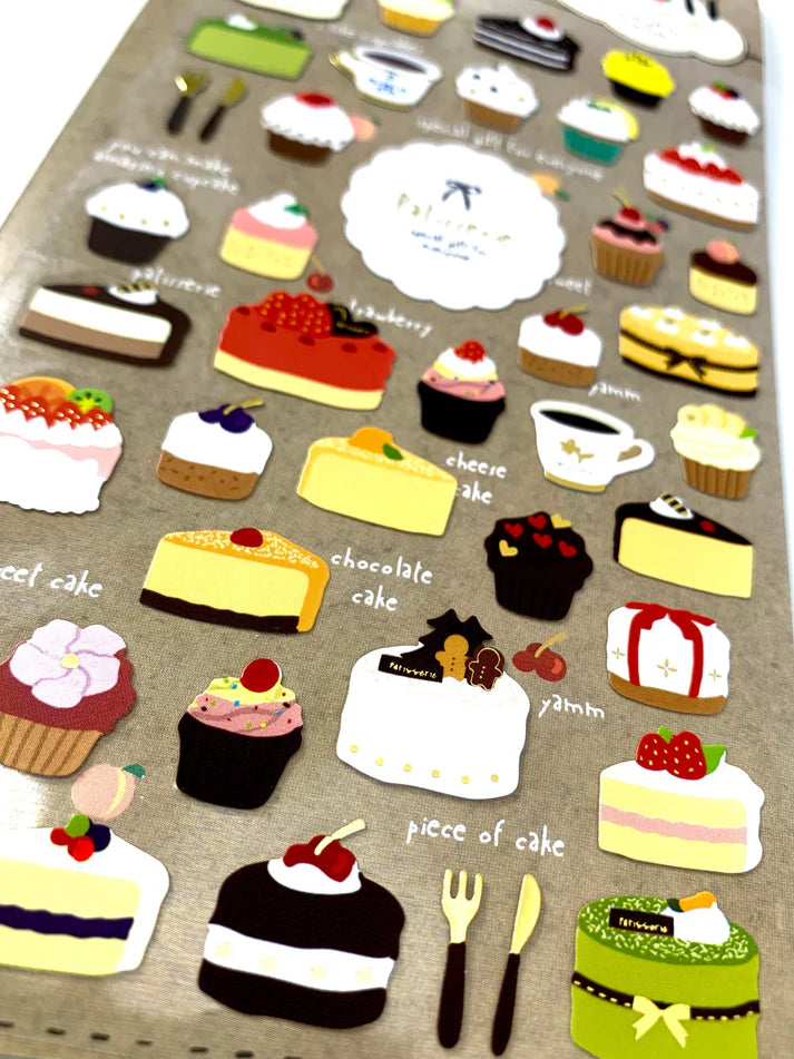 Stickers Patisserie Pastries by Homeportonline