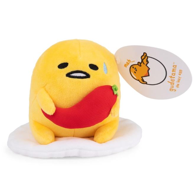 Plush Sanrio Gudetama Spicy 5" by Homeportonline