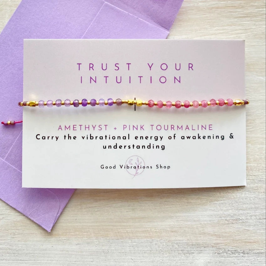 Gemstone Intention Bracelet