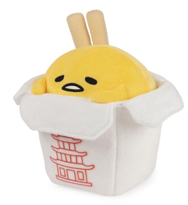 Plush Sanrio Gudetama Take Out 9.5" by Homeportonline