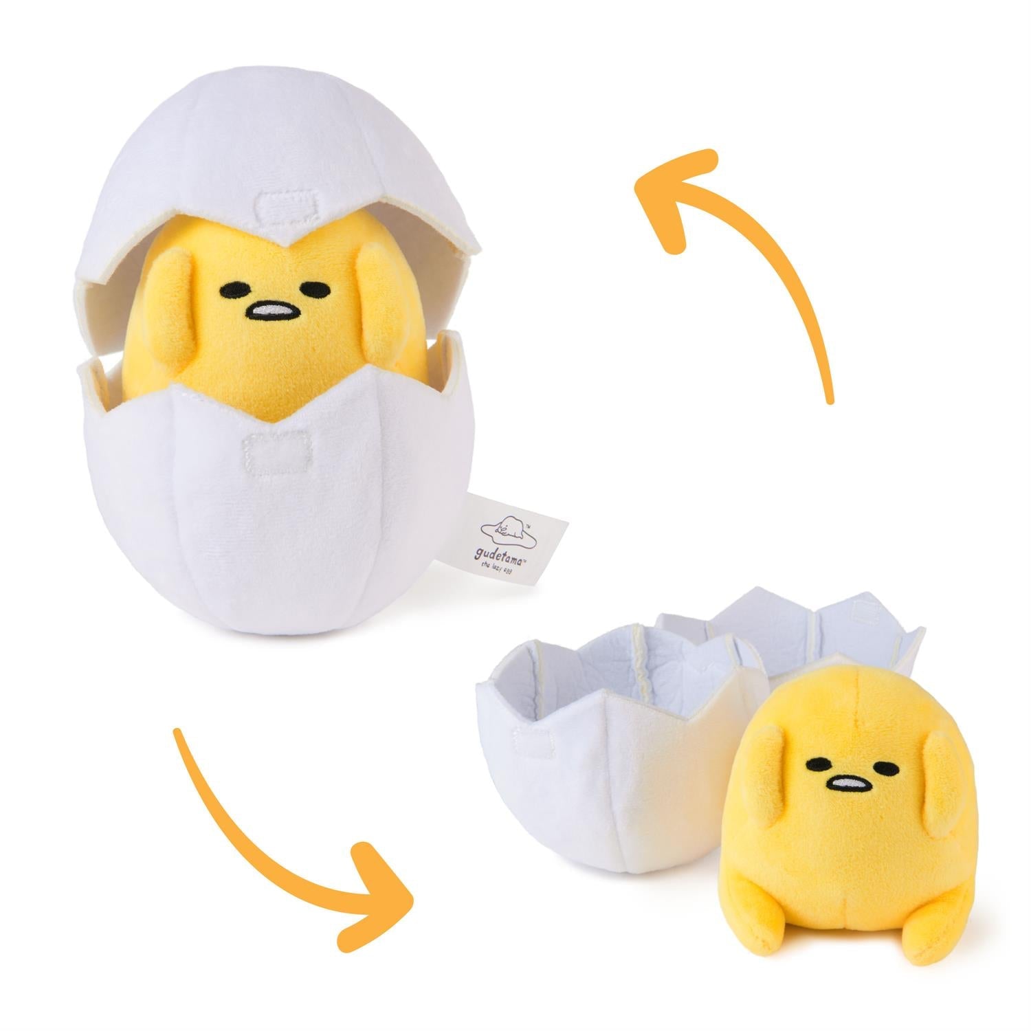 Plush Sanrio Gudetama Eggshell 5" by Homeportonline