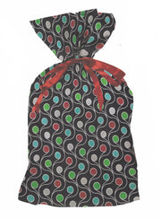 Jumbo Pull String Gift Bag - Swirls