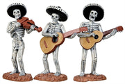 Skeleton Mariachi Band - 3 Piece Set