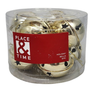Jingle Bells (8 pack) - 50mm - Gold