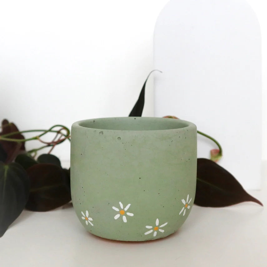 Bell Planter Painted - 3"