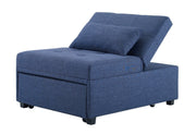 Dozer Sleeper Chair Blue by Homeportonline