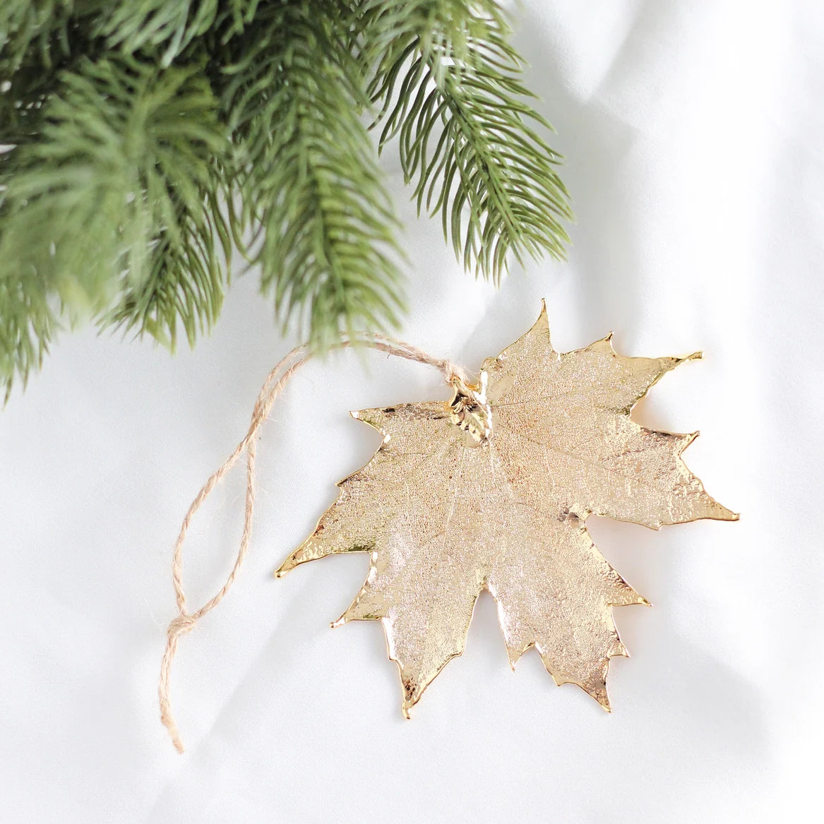 Real Maple Leaf Ornament