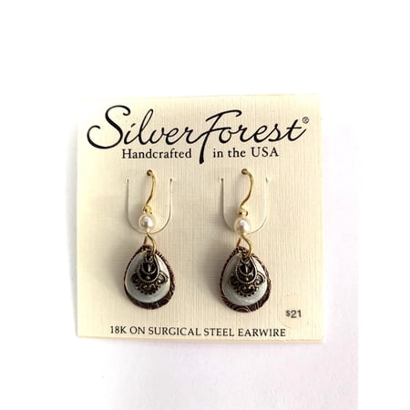 Silver Forest Earrings E-9283