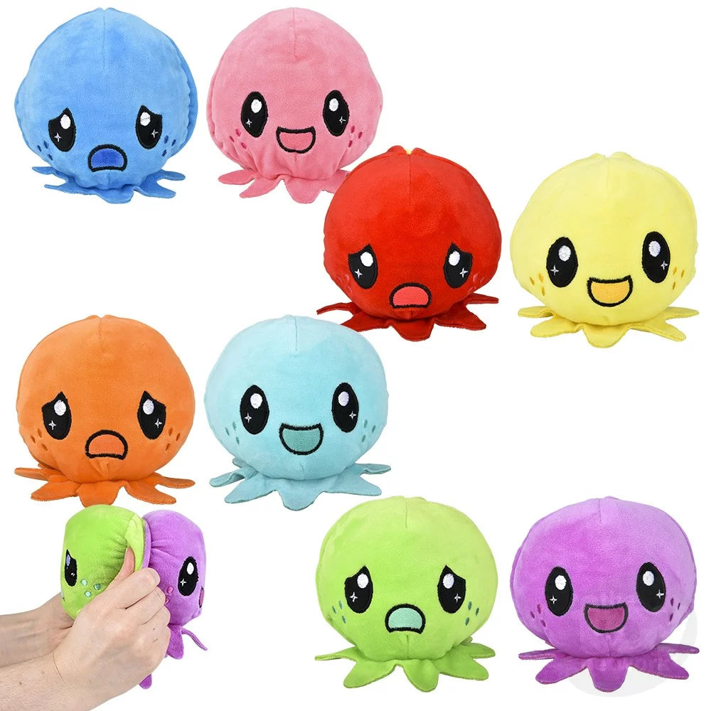 Reverse Eez Plush Octopus 5" (Sold Individually) by Homeportonline