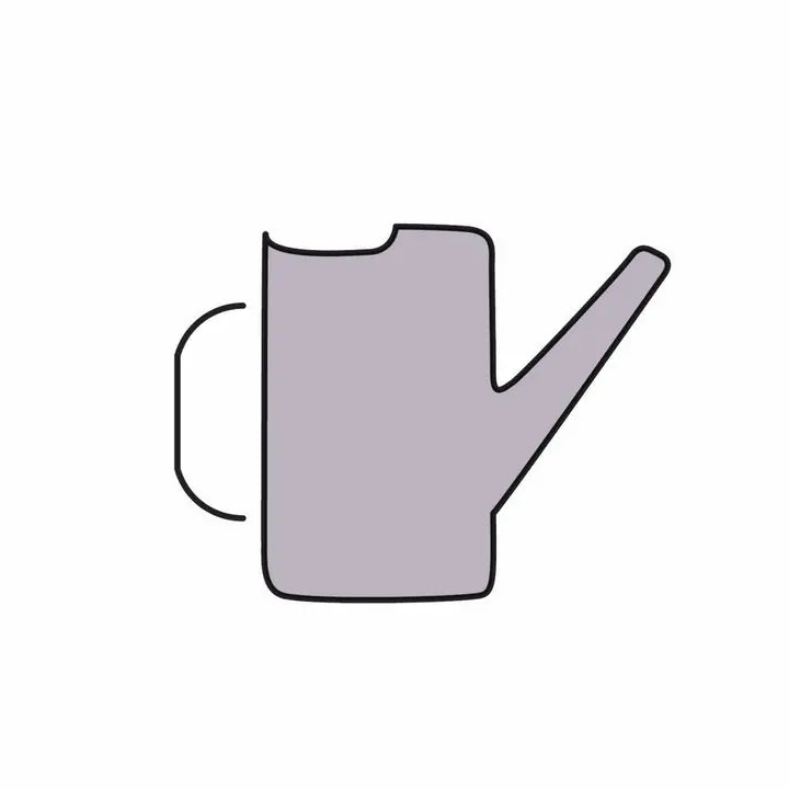 6" Gemstone Watering Can