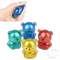 Squish Sticky Bear Metallic 2.25" by Homeportonline