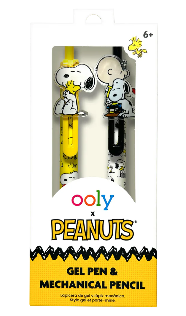 Ooly x Peanuts Gel Pen & Mechanical Pencil Set by Homeportonline