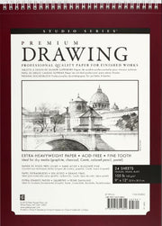 Art Center Drawing Pad Premium Large 9" x 12" by Homeportonline