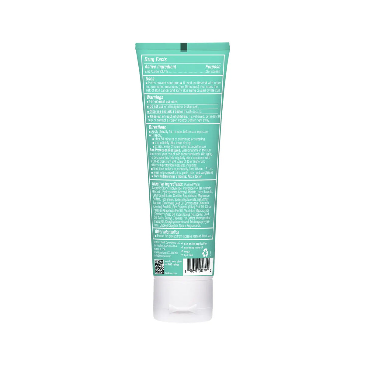 Think Kids SPF 50 Sunscreen | 3 oz