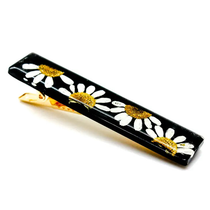 Pressed Flower Hair Clip