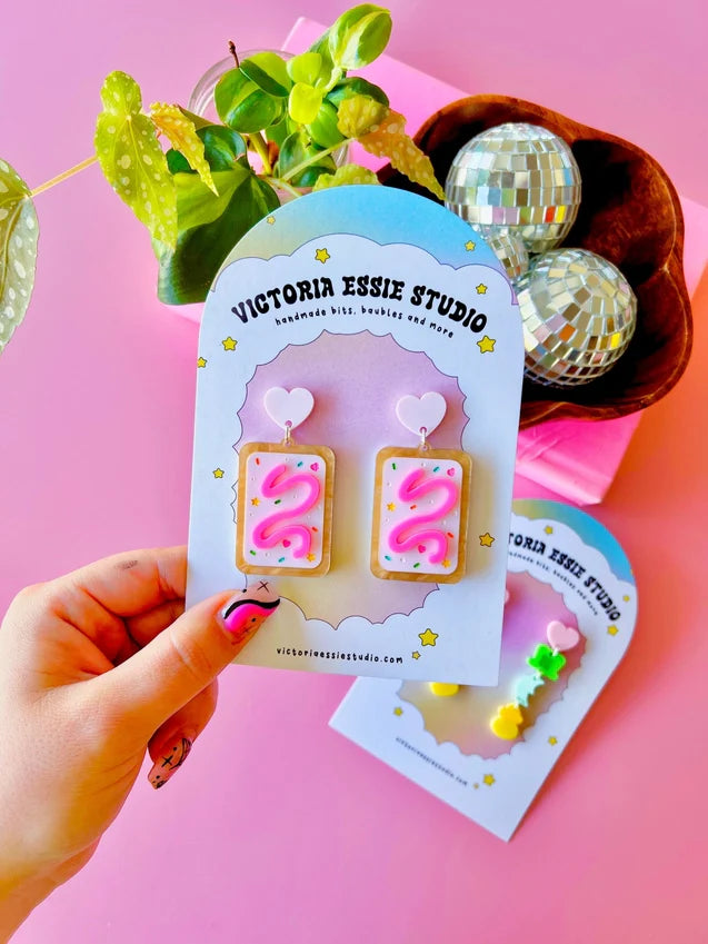 Earrings by Victoria Essie Studio
