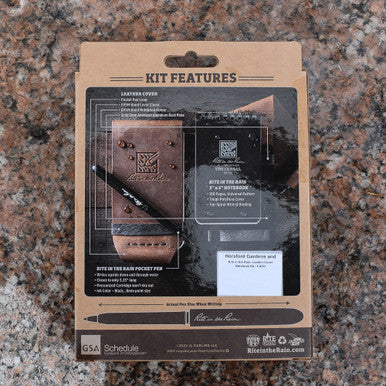 Rite in the Rain- Leather Cover Notebook Kit