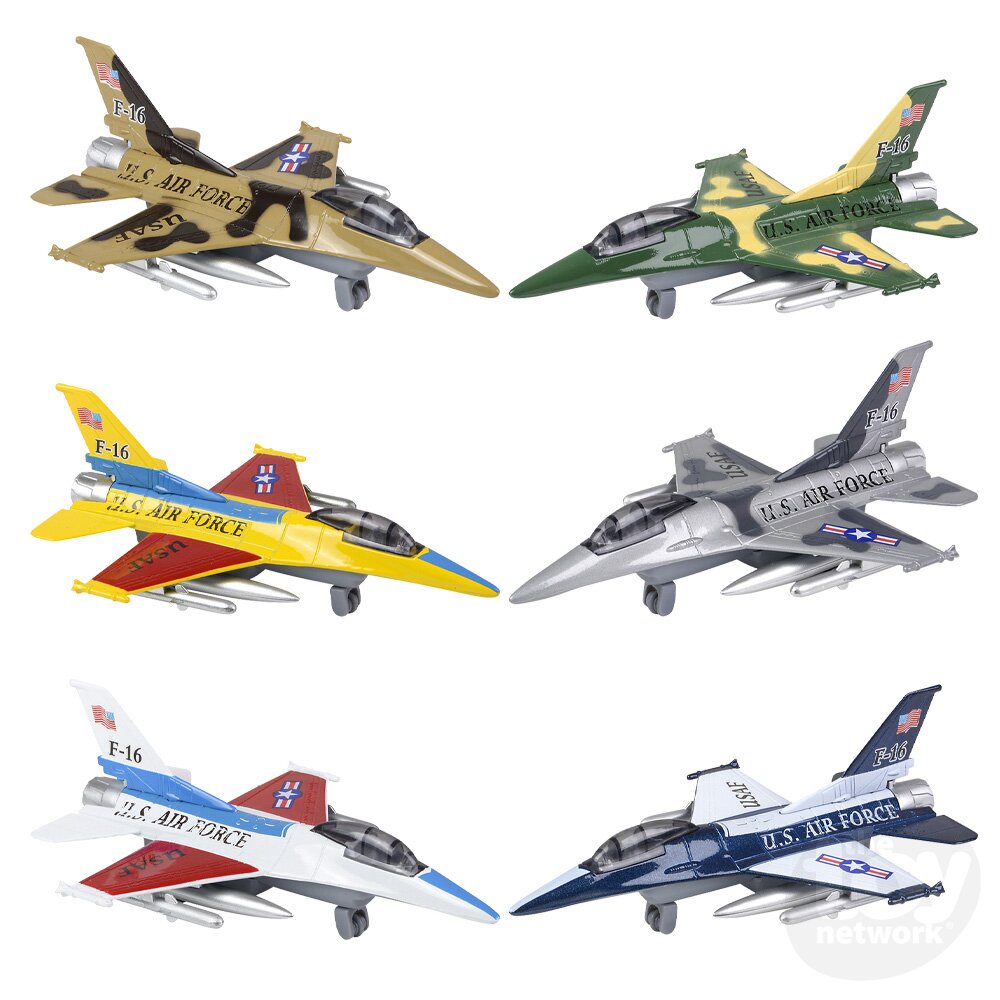 Diecast Jet F16 7" by Homeportonline