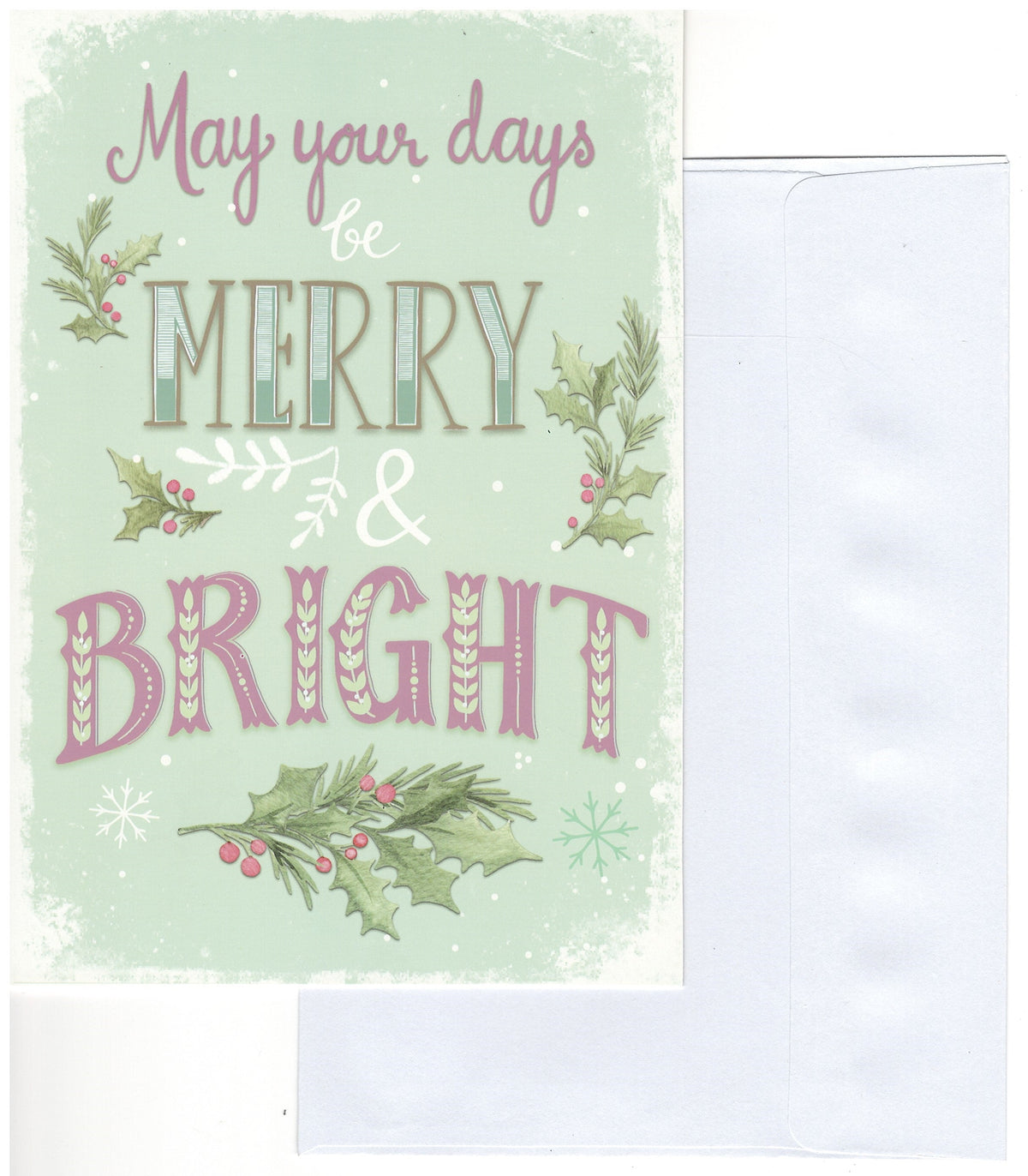 Merry & Bright Country Christmas Card
