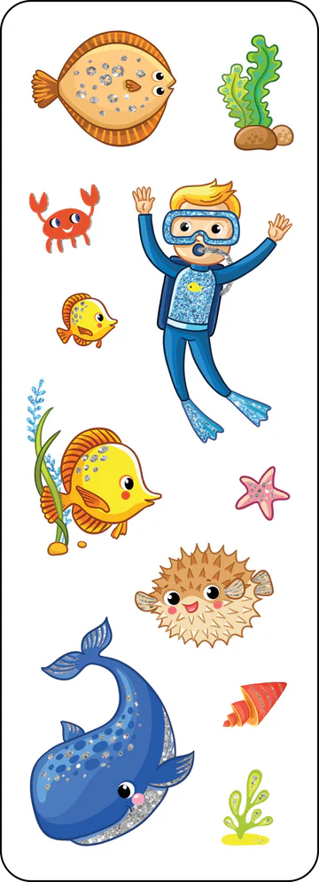 Sticker Set Under The Sea by Homeportonline