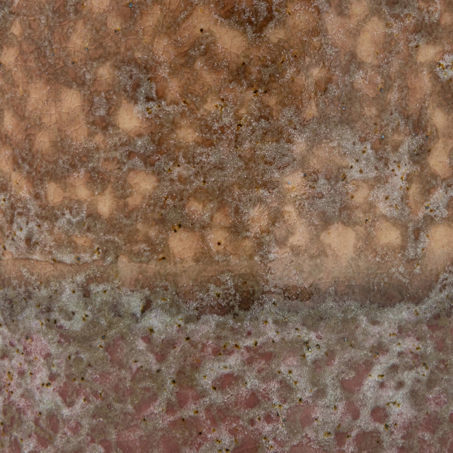 Lamp Tabletop Stoneware Reactive Glaze Velvet Shade Mauve & Mustard 16.5" High by Homeportonline