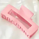 Solid Color Rectangle Shaped Hair Claw
