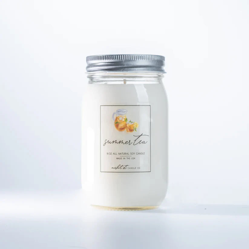 Soy Candle - 16oz - Summer Tea by Homeportonline