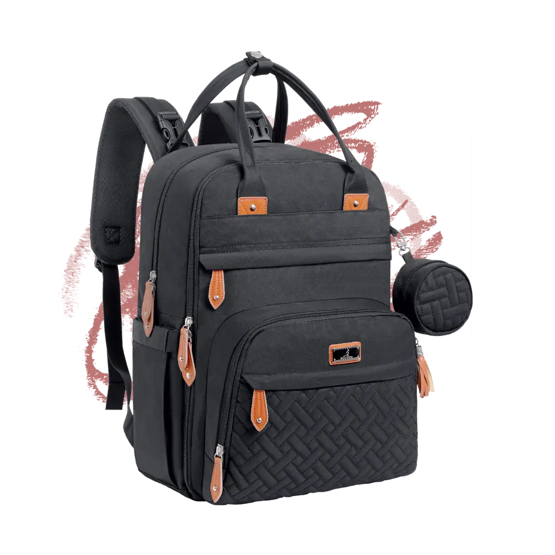 Babbleroo Diaper Bag Backpack | Large