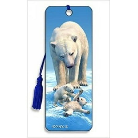 Polar Bears Bookmark by Artgame - BK79PBR