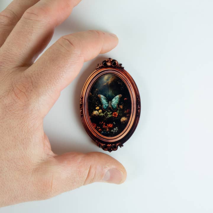 Framed Butterfly Magnets