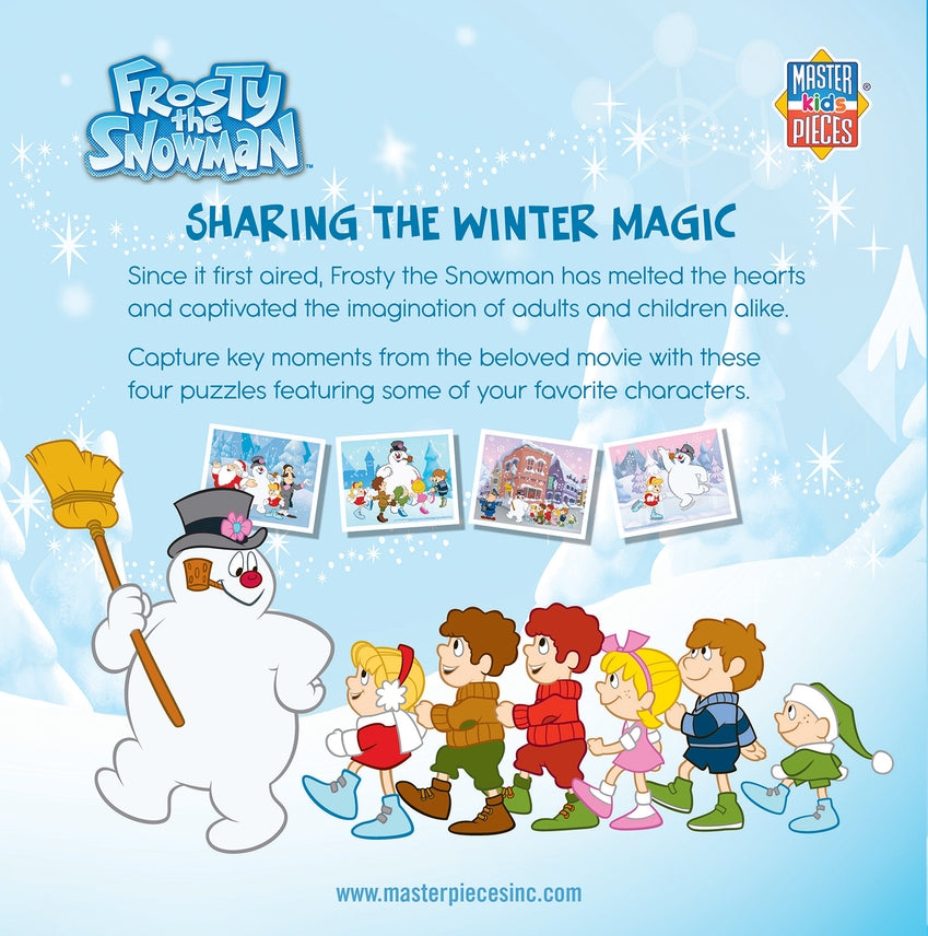 Frosty the Snowman 4-Pack 100 Piece Puzzles