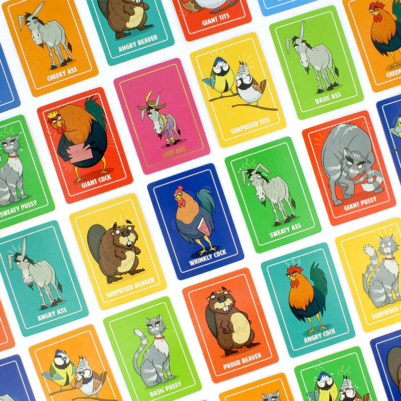Card Game Giant Beaver! Tiny Ass! by Homeportonline