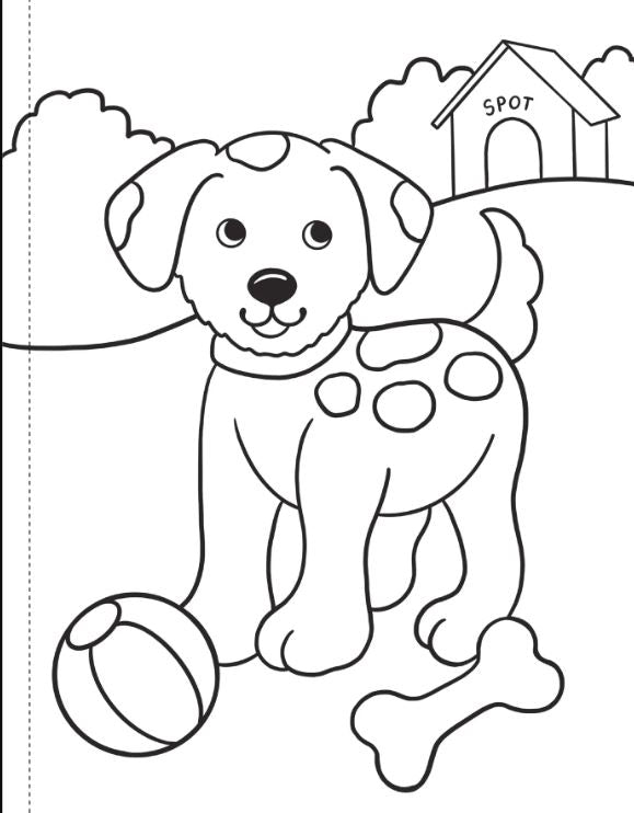 My First Coloring Book Animals by Homeportonline