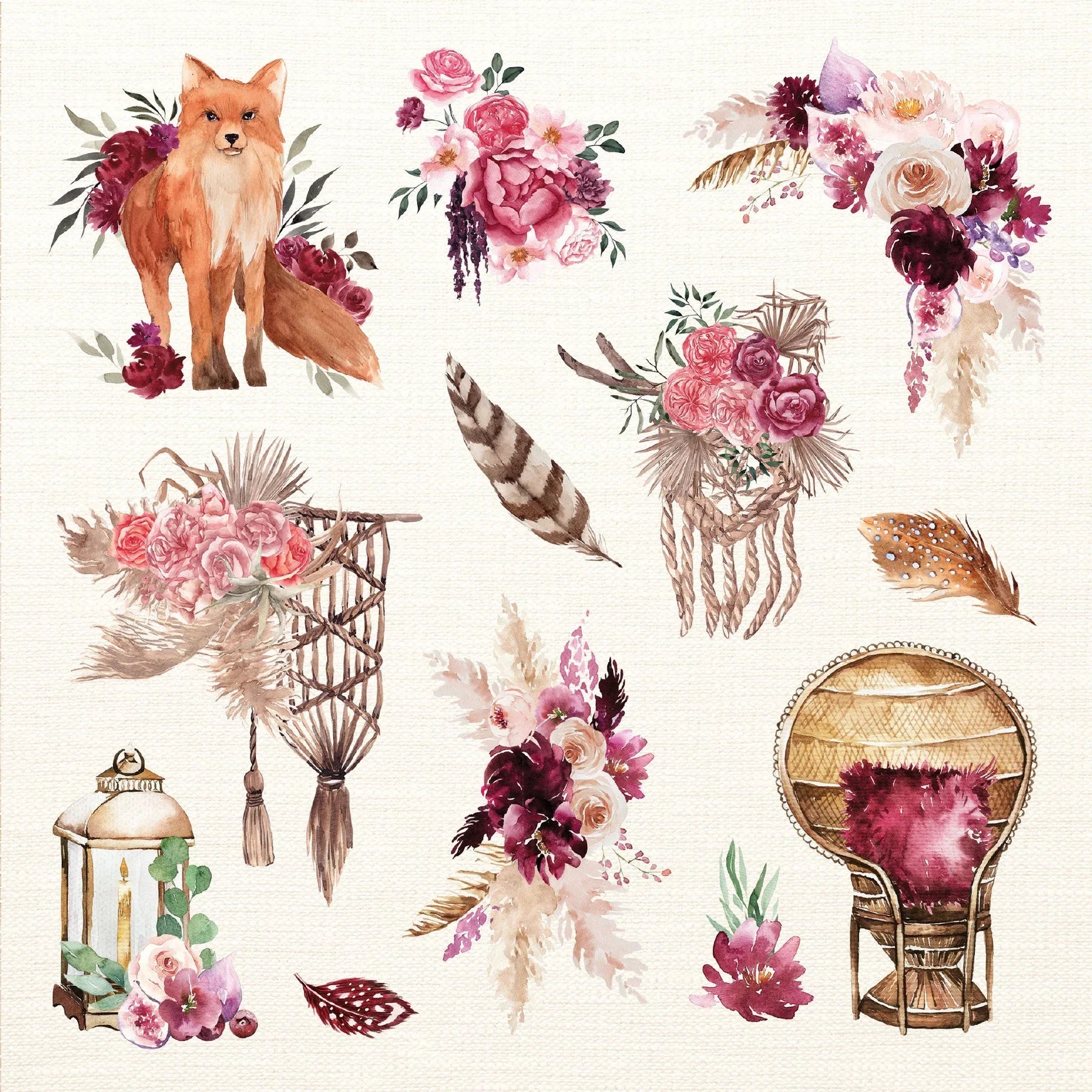 Sticker Book Boho Dreams by Homeportonline