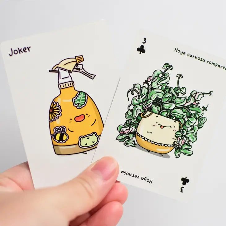 Full House of Plants Playing Cards