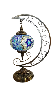 Mosaic Lamp Crescent #5 by Homeportonline