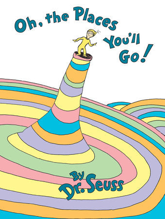Dr. Seuss Book Oh The Places You'll Go (8x11 Hardcover) by Homeportonline