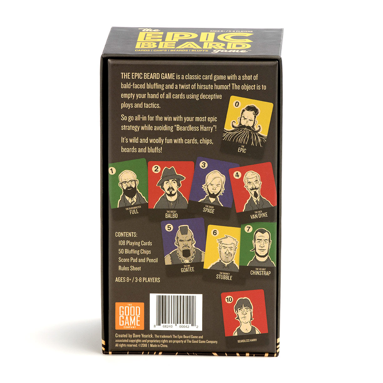 Game Epic Beard by Homeportonline