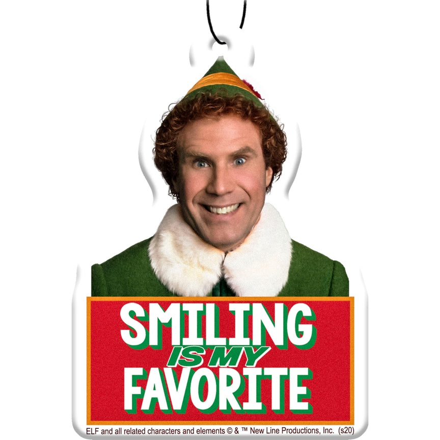 Smiling Is My Favorite - Elf Air Freshener Set of 3