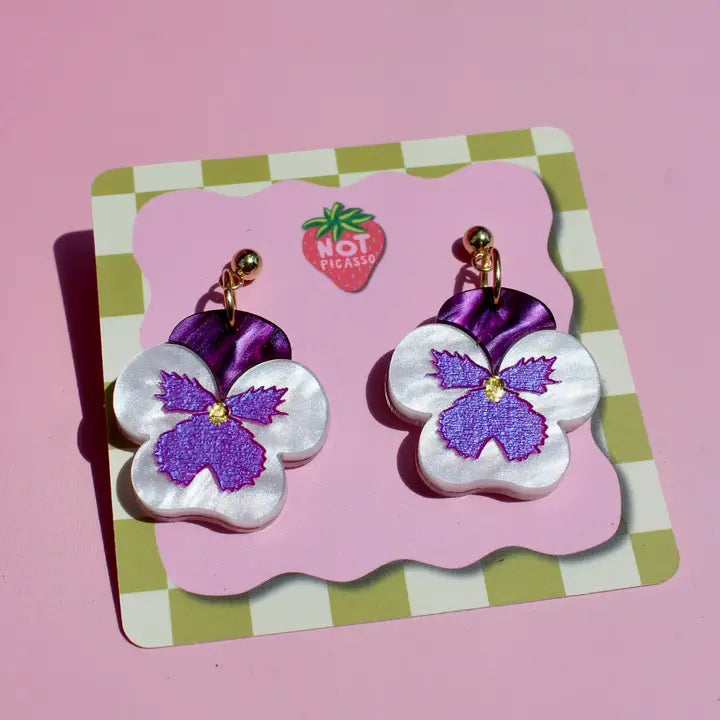 Earrings by Not Picasso