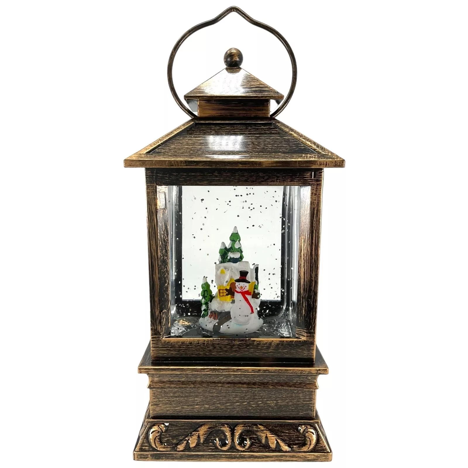 Holiday Lantern Snowglobe -