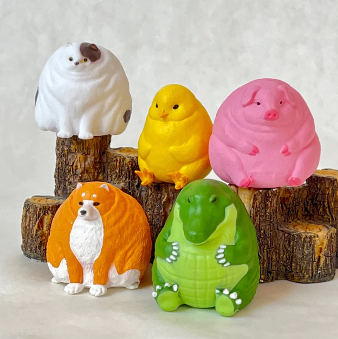 Gashapon Capsule Teen & Up Chunky Animals (Sold As An Individual Capsule) by Homeportonline