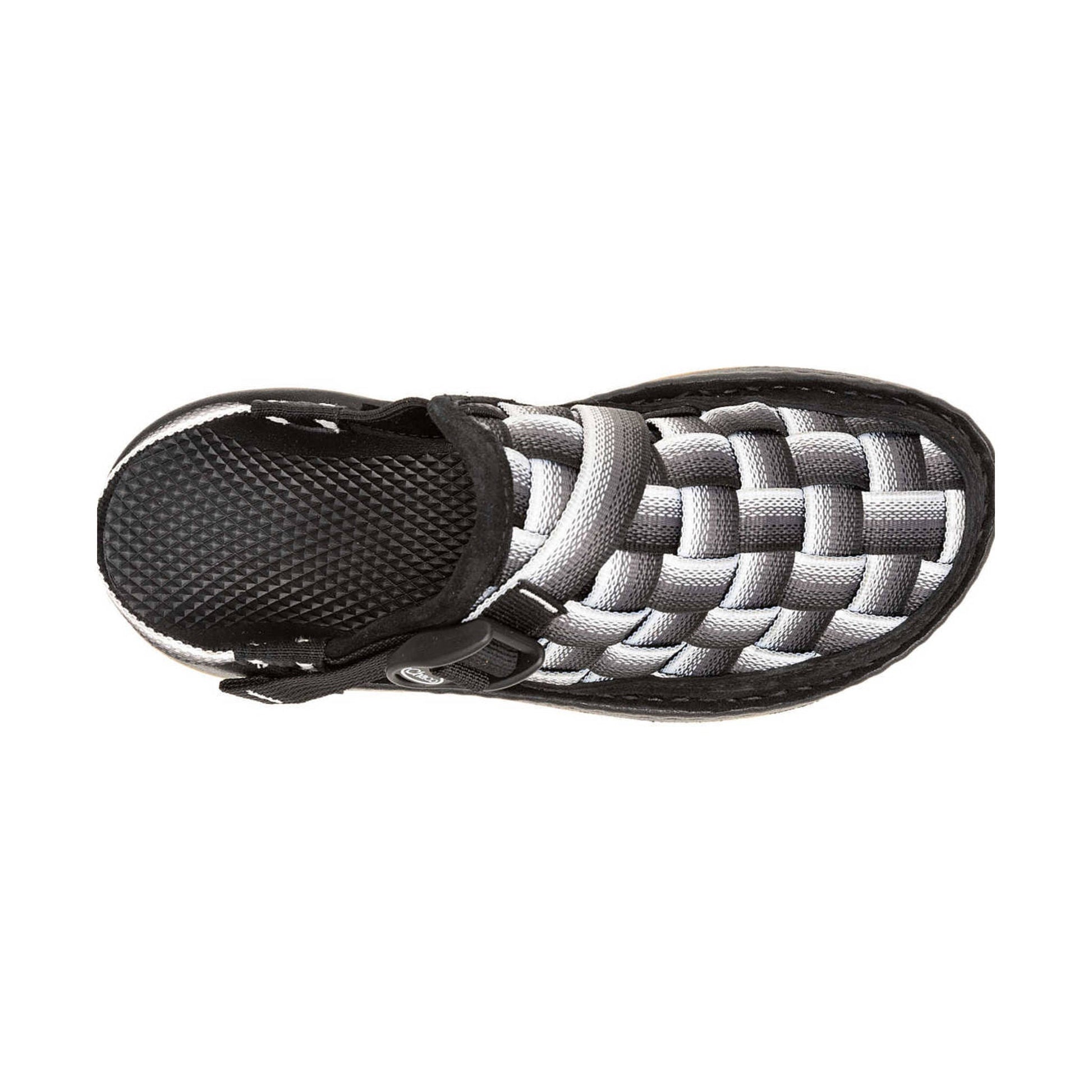 Chaco Women's Canyon Woven Clog - Fade Black/White by Lenny's Shoe & Apparel