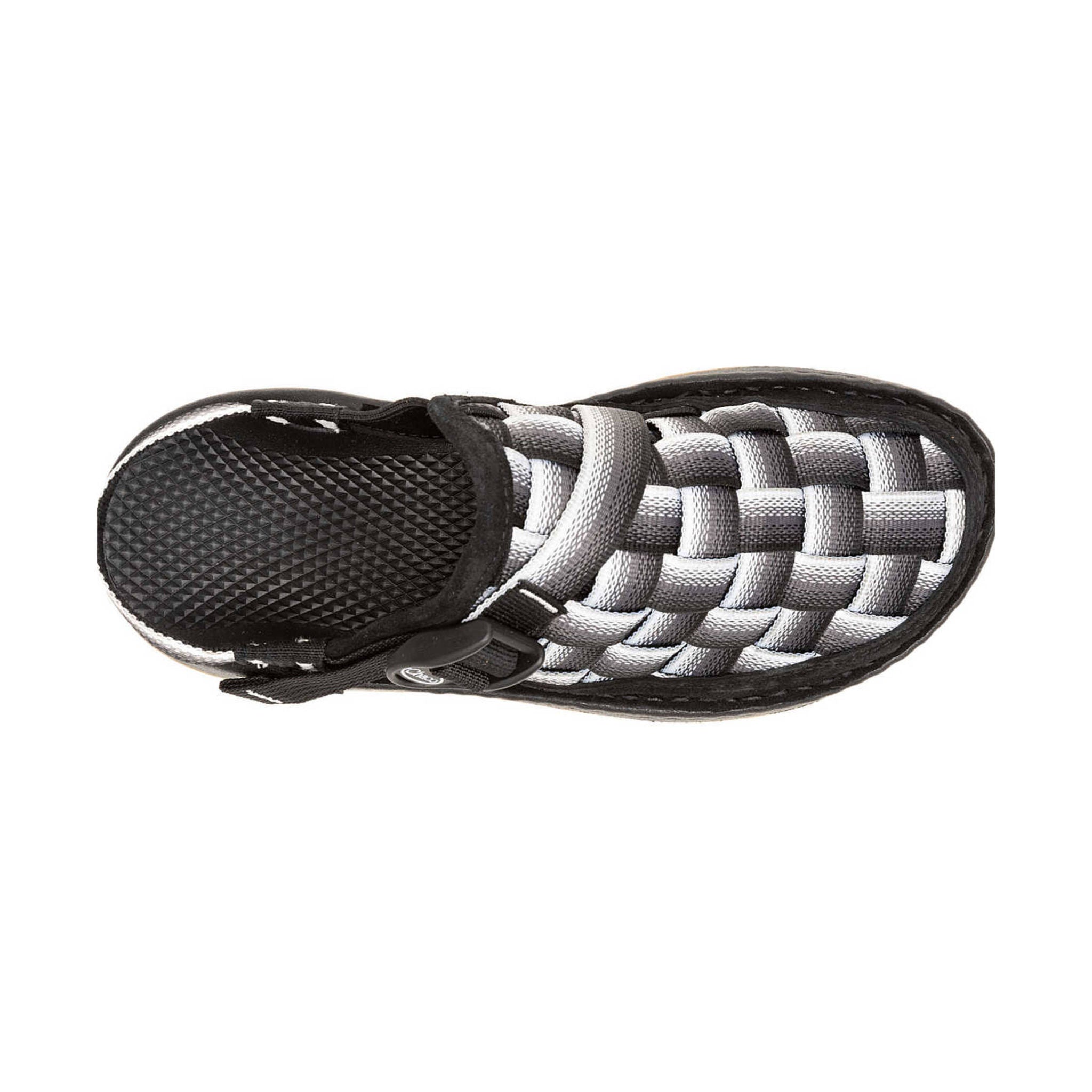 Chaco Women's Canyon Woven Clog - Fade Black/White by Lenny's Shoe & Apparel