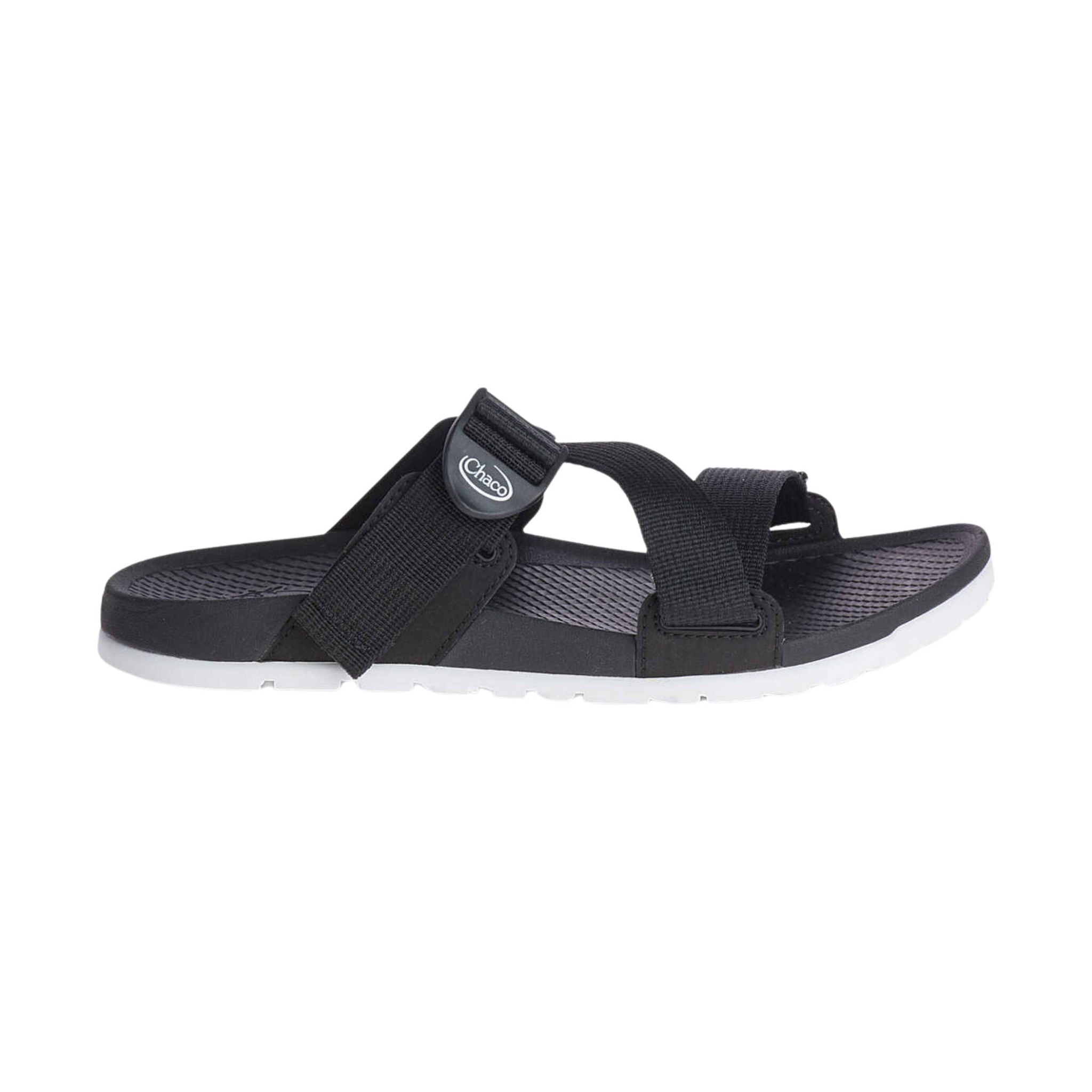 Chaco Women's Lowdown Slide - Black/White by Lenny's Shoe & Apparel